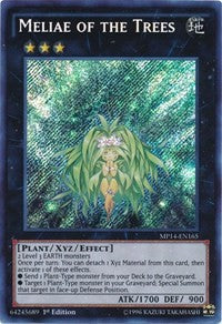 Meliae of the Trees [MP14-EN165] Secret Rare | North Game Den