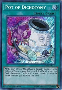 Pot of Dichotomy [MP14-EN172] Secret Rare | North Game Den