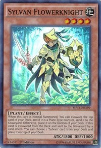 Sylvan Flowerknight [MP14-EN199] Super Rare | North Game Den