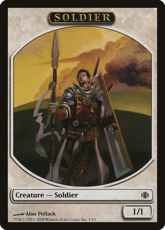 Soldier Token [Shards of Alara Tokens] | North Game Den