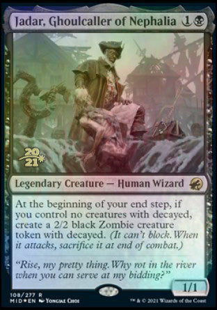 Jadar, Ghoulcaller of Nephalia [Innistrad: Midnight Hunt Prerelease Promos] | North Game Den