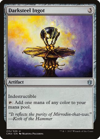 Darksteel Ingot [Commander Anthology] | North Game Den
