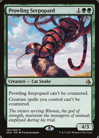 Prowling Serpopard [Amonkhet] | North Game Den