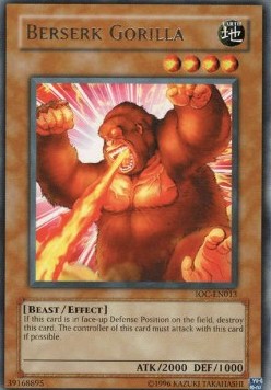 Berserk Gorilla [IOC-EN013] Rare | North Game Den