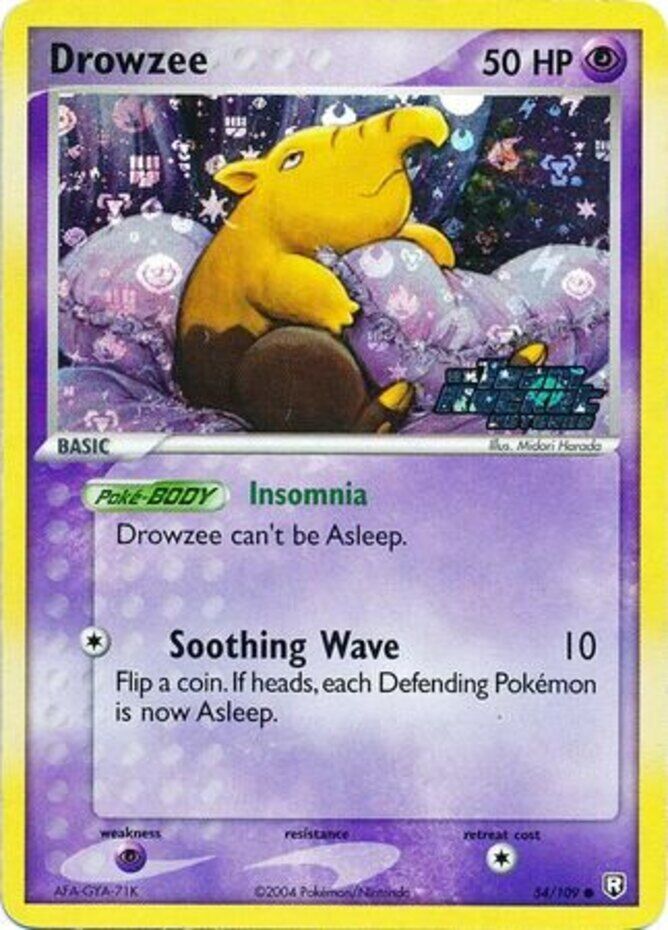 Drowzee (54/109) (Stamped) [EX: Team Rocket Returns] | North Game Den