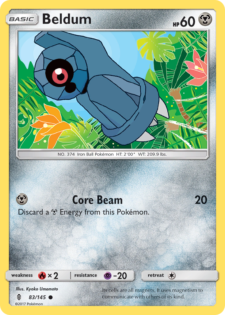 Beldum (83/145) [Sun & Moon: Guardians Rising] | North Game Den