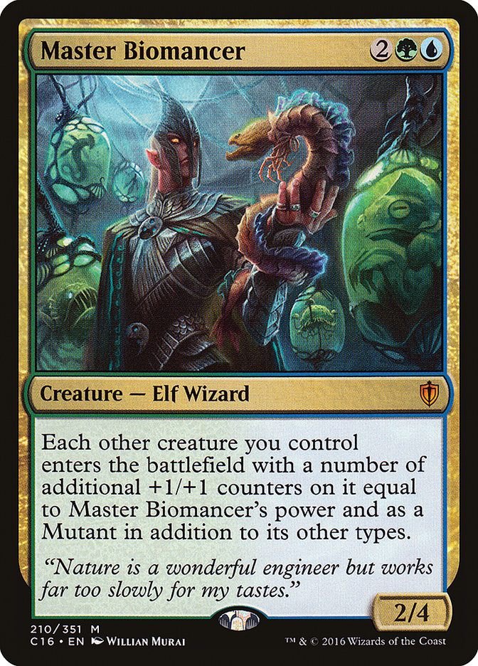 Master Biomancer [Commander 2016] | North Game Den