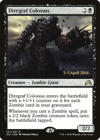 Diregraf Colossus [Shadows over Innistrad Promos] | North Game Den