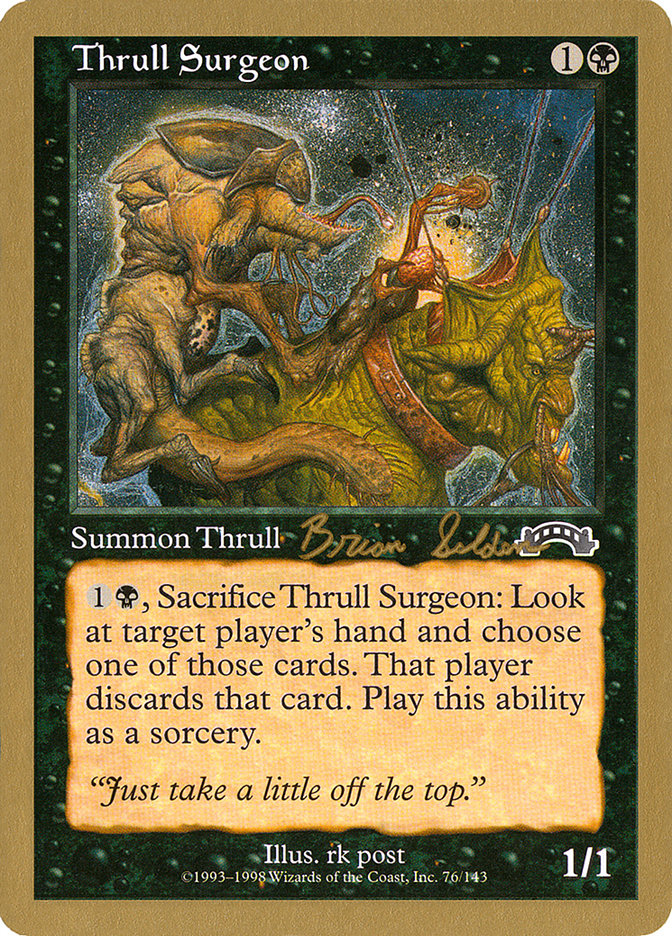 Thrull Surgeon (Brian Selden) [World Championship Decks 1998] | North Game Den