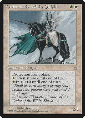 Order of the White Shield [Ice Age] | North Game Den