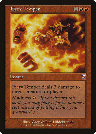 Fiery Temper [Time Spiral Timeshifted] | North Game Den