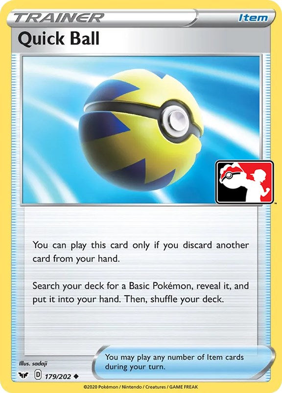 Quick Ball (179/202) [Prize Pack Series One] | North Game Den