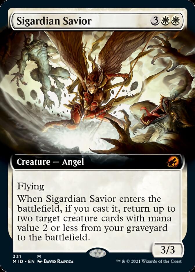 Sigardian Savior (Extended) [Innistrad: Midnight Hunt] | North Game Den