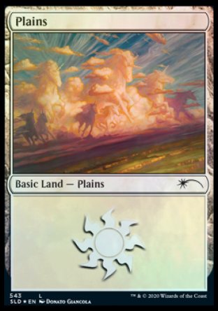 Plains (Unicorns) (543) [Secret Lair Drop Promos] | North Game Den