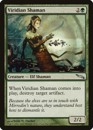 Viridian Shaman [Mirrodin] | North Game Den