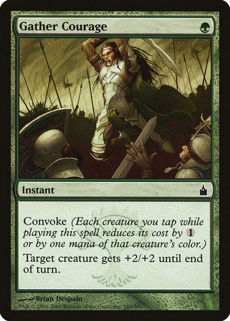 Gather Courage [Ravnica: City of Guilds] | North Game Den