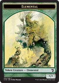 Elemental // Thopter (026) Double-sided Token [Commander 2018 Tokens] | North Game Den