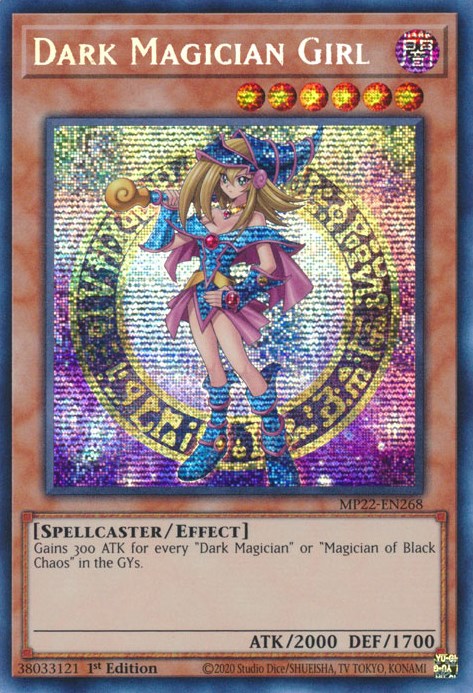 Dark Magician Girl [MP22-EN268] Prismatic Secret Rare | North Game Den