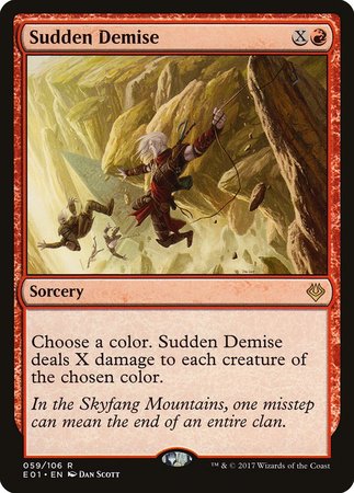 Sudden Demise [Archenemy: Nicol Bolas] | North Game Den