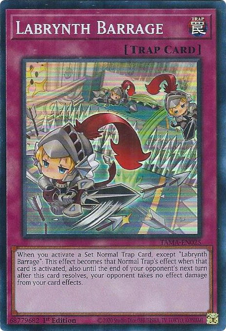 Labrynth Barrage [TAMA-EN025] Super Rare | North Game Den