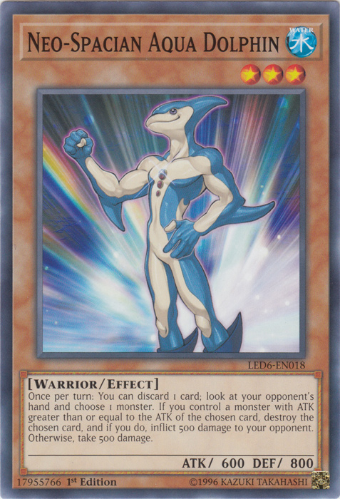 Neo-Spacian Aqua Dolphin [LED6-EN018] Common | North Game Den