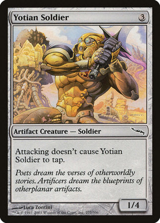 Yotian Soldier [Mirrodin] | North Game Den