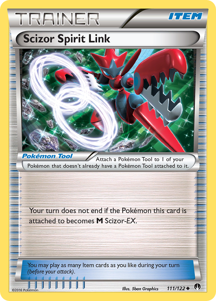 Scizor Spirit Link (111/122) [XY: BREAKpoint] | North Game Den