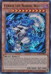 Fenrir the Nordic Wolf [LC05-EN002] Ultra Rare | North Game Den