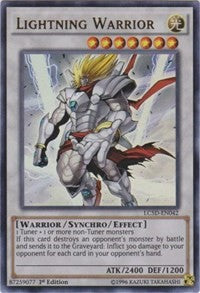 Lightning Warrior [LC5D-EN042] Ultra Rare | North Game Den