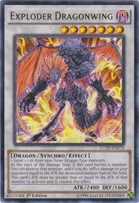 Exploder Dragonwing [LC5D-EN070] Rare | North Game Den