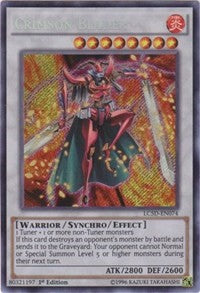 Crimson Blader [LC5D-EN074] Secret Rare | North Game Den