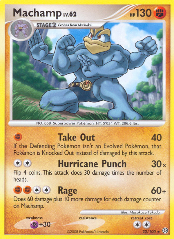 Machamp (20/100) [Diamond & Pearl: Stormfront] | North Game Den