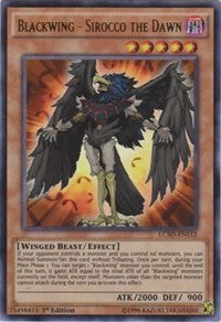 Blackwing - Sirocco the Dawn [LC5D-EN112] Ultra Rare | North Game Den