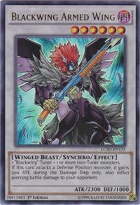 Blackwing Armed Wing [LC5D-EN133] Ultra Rare | North Game Den