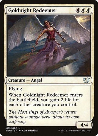 Goldnight Redeemer [Duel Decks: Blessed vs. Cursed] | North Game Den