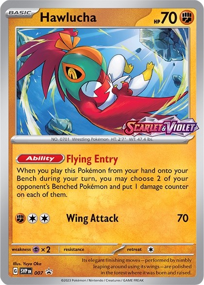 Hawlucha (007) [Scarlet & Violet: Black Star Promos] | North Game Den