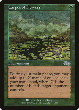 Carpet of Flowers [Urza's Saga] | North Game Den