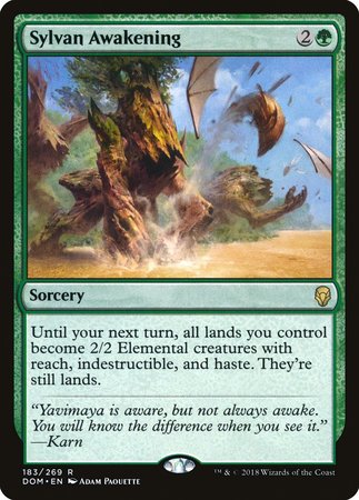 Sylvan Awakening [Dominaria] | North Game Den