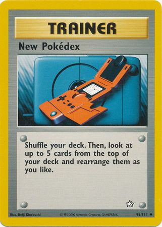 New Pokedex (95/111) [Neo Genesis Unlimited] | North Game Den