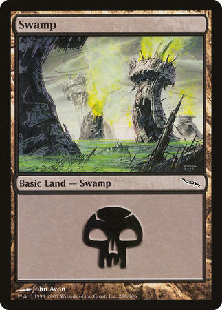 Swamp (298) [Mirrodin] | North Game Den