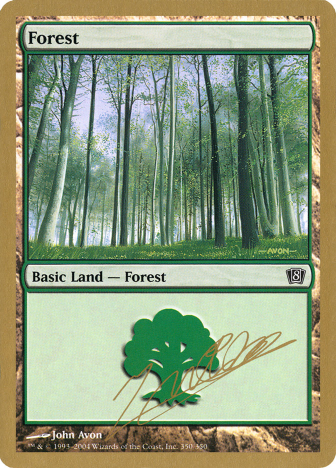 Forest (jn350) (Julien Nuijten) [World Championship Decks 2004] | North Game Den