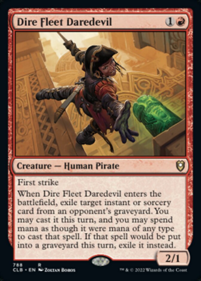 Dire Fleet Daredevil [Commander Legends: Battle for Baldur's Gate] | North Game Den