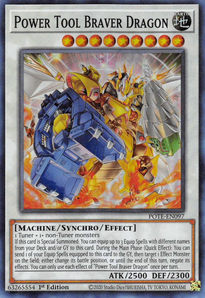 Power Tool Braver Dragon [POTE-EN097] Super Rare | North Game Den