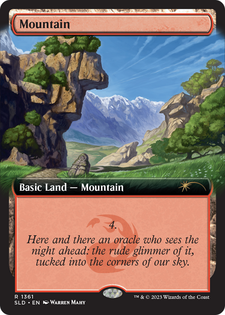 Mountain (1361) [Secret Lair Drop Series] | North Game Den