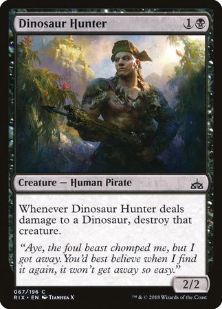 Dinosaur Hunter [Rivals of Ixalan] | North Game Den