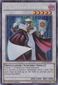 T.G. Hyper Librarian [LC5D-EN211] Secret Rare | North Game Den