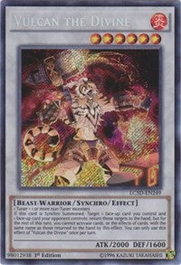 Vulcan the Divine [LC5D-EN249] Secret Rare | North Game Den