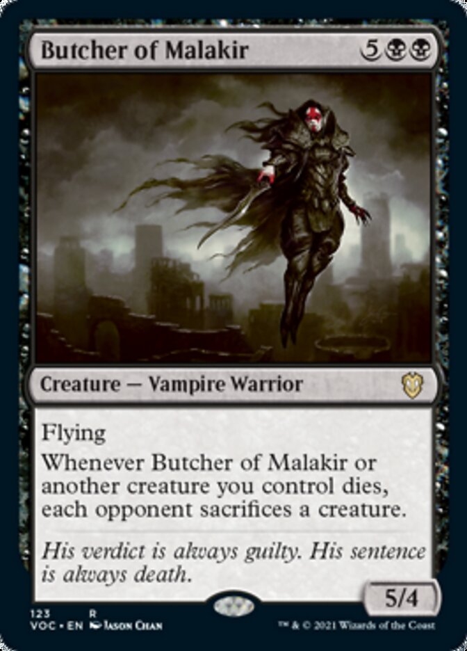 Butcher of Malakir [Innistrad: Crimson Vow Commander] | North Game Den