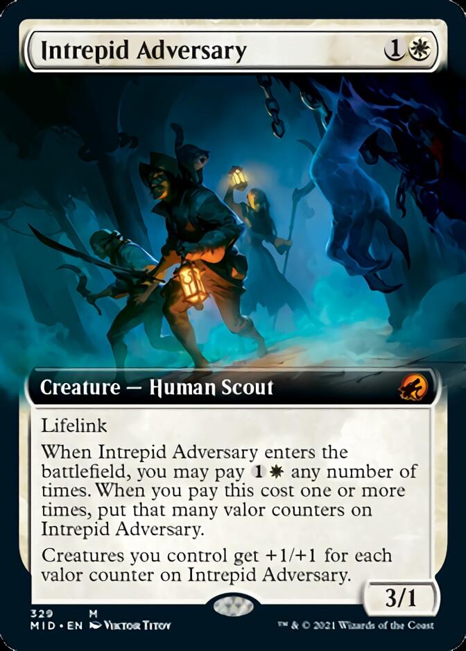 Intrepid Adversary (Extended) [Innistrad: Midnight Hunt] | North Game Den