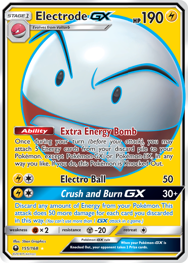 Electrode GX (155/168) [Sun & Moon: Celestial Storm] | North Game Den